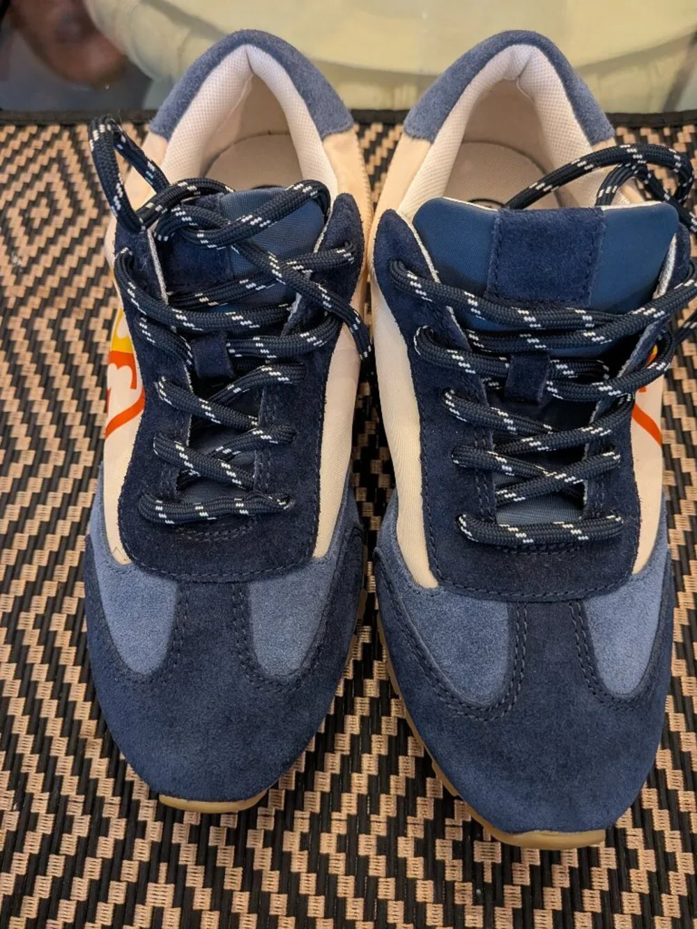 Tory Burch Retro Annie Training Sneakers Shoes NEW SZ 5.5